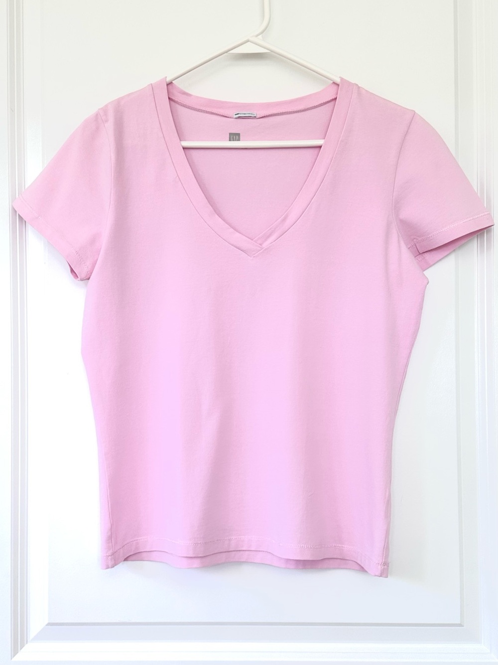 Gap Factory Light Pink V Neck T Shirt